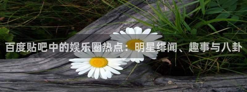 新城平台怎么下载：百度贴吧中的娱乐圈热点：明星绯闻、趣事与八卦