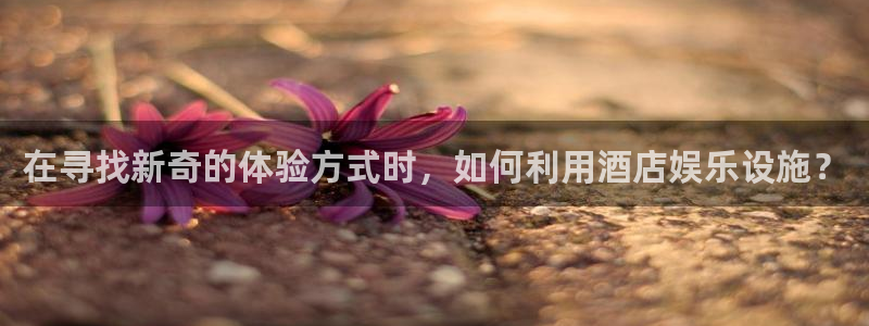 壹号大舞台有梦你就来：在寻找新奇的体验方式时，如何利用酒店娱乐设施？